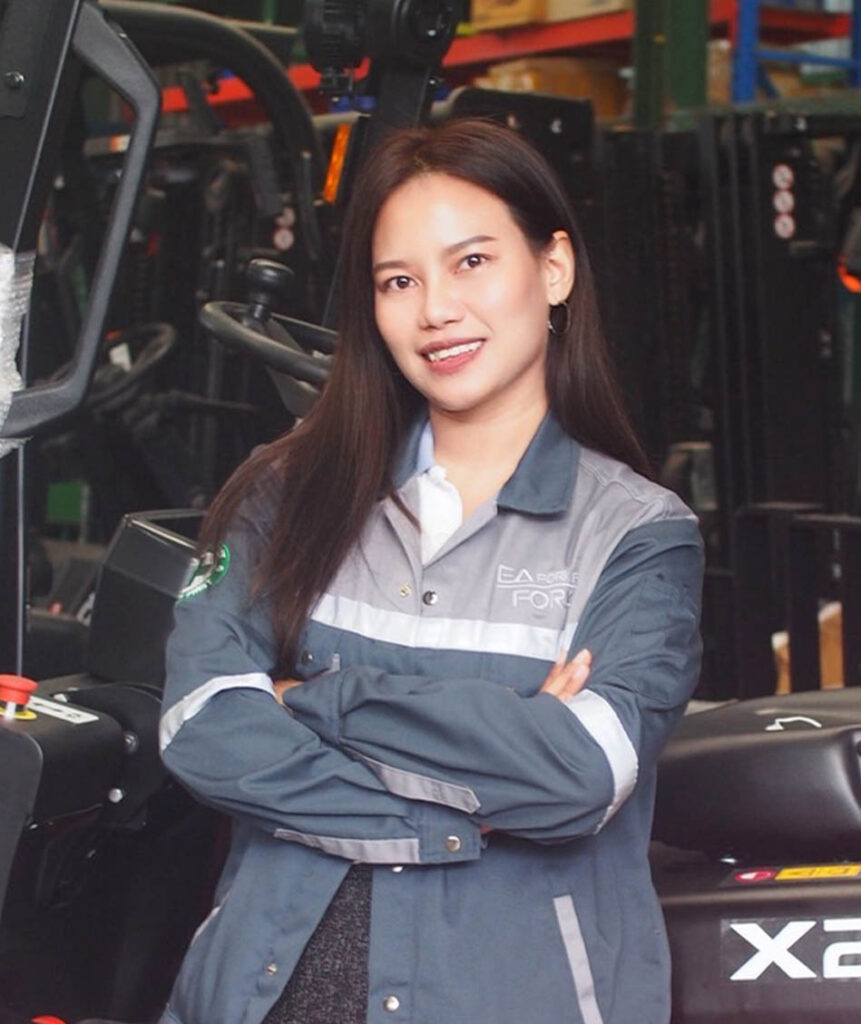 ฝ่ายขายรถโฟล์คลิฟท์ไฟฟ้าแบรนด์ FORX
