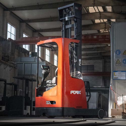 รีวิวรถโฟล์คลิฟท์นั่งข้าง Reach Truck รุ่น CQD14-16L3