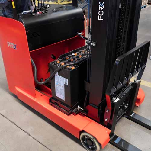 แบตเตอรี่รถโฟล์คลิฟท์ Reach Truck รุ่น CQD18S2