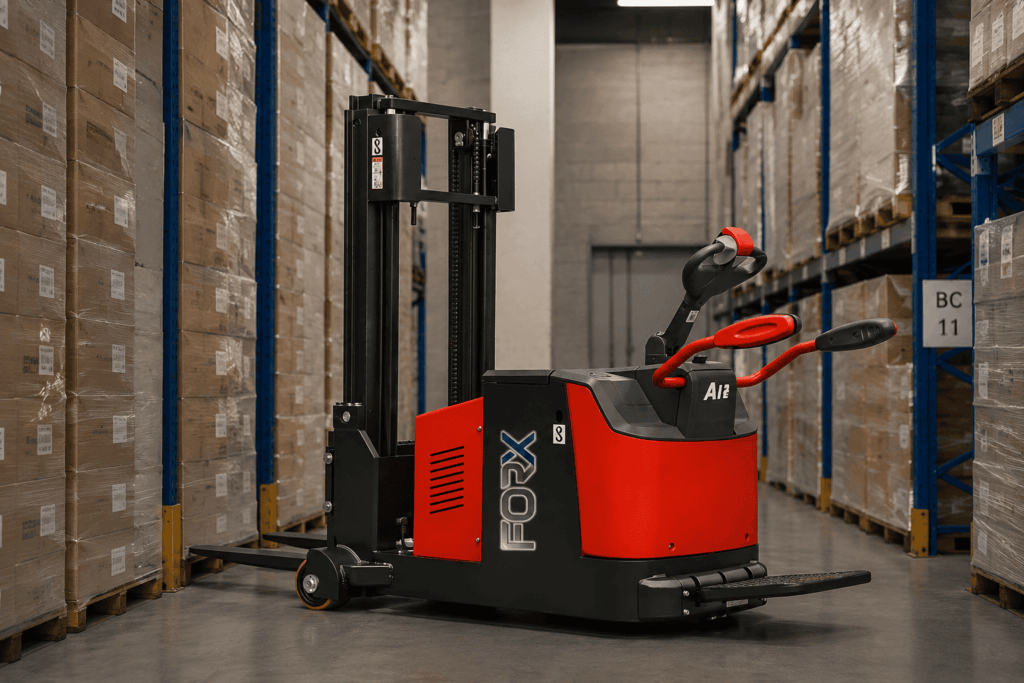 Paa Stacker Pallet Stacker เพื่อการจัดเก็บและเคลื่อนย้ายที่มีประสิทธิภาพ